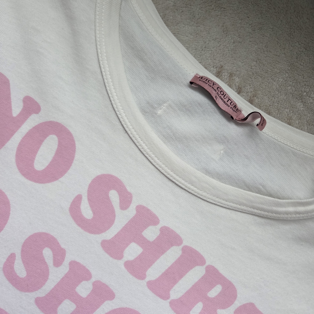 Juicy Couture Pink Graphic Kids T-Shirt - Picture 7 of 8